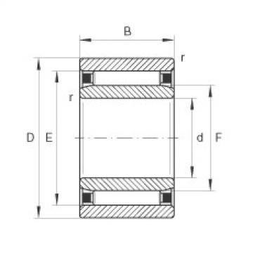 Bantalan NAO30X45X17 INA