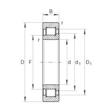 Bantalan SL192311 INA