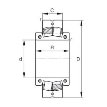 Bantalan 231SM340-MA FAG