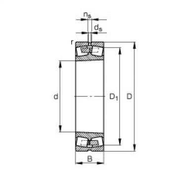 Bantalan 239/800-B-K-MB FAG