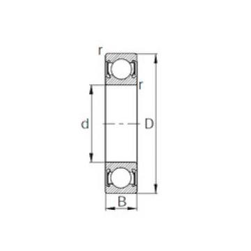 Bantalan 6317-2RS CYSD