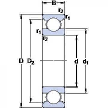 Bantalan 623 SKF