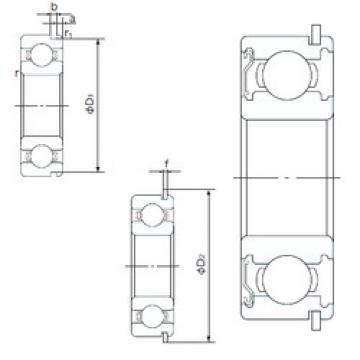 Bantalan 6214ZENR NACHI