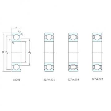 Bantalan 6205-2Z/VA201 SKF