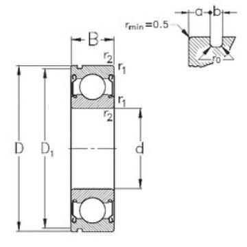 Bantalan 6211-2Z-N NKE