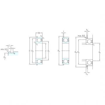 Bantalan 6312-ZNR SKF