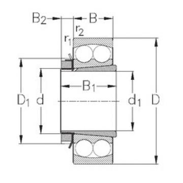 Bantalan 1316-K+H316 NKE