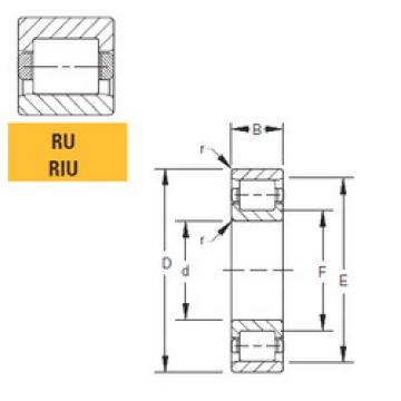 Bantalan 105RU02 Timken