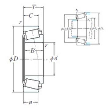 Bantalan 74537/74846X NSK