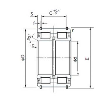 Bantalan E5016NRNT NACHI