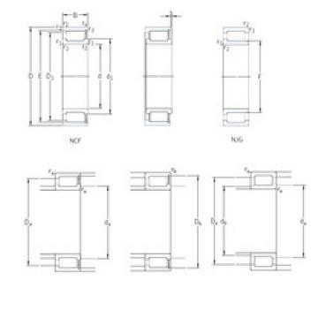 Bantalan NCF2972CV SKF