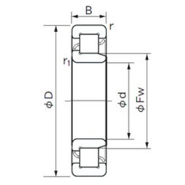 Bantalan NJ 252 NACHI