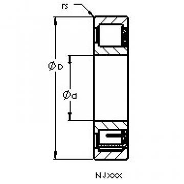 Bantalan NJ2318 EMA AST