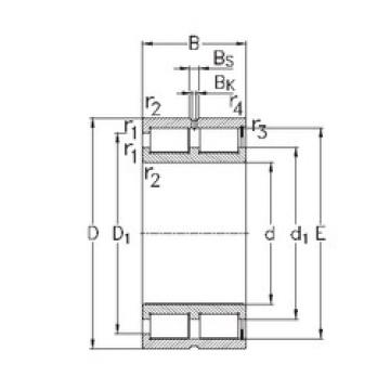 Bantalan NNCF4832-V NKE