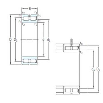 Bantalan NNCF5052CV SKF