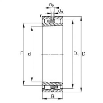 Bantalan NNU4980-S-K-M-SP FAG