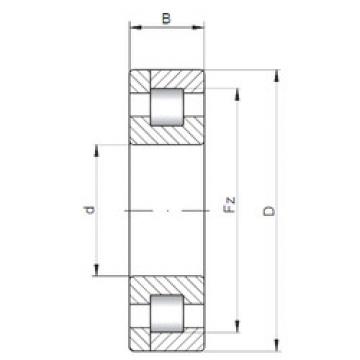 Bantalan NP207 E CX