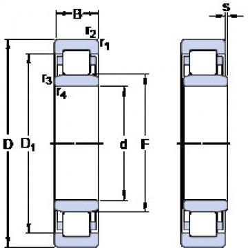 Bantalan NU 315 ECP/VL0241 SKF