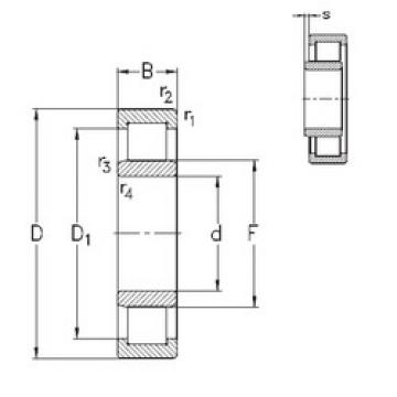 Bantalan NU206-E-MPA NKE