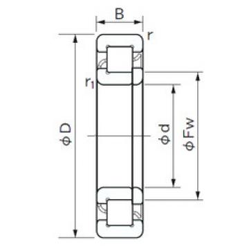 Bantalan NUP 1022 NACHI