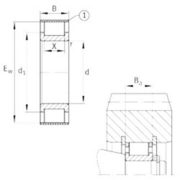 Bantalan RSL182209-A INA