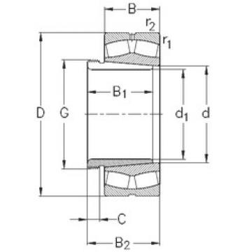 Bantalan 24136-K30-MB-W33+AH24136 NKE