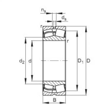 Bantalan 24032-E1 FAG