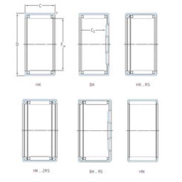 Bantalan BK1010 SKF