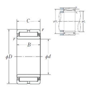 Bantalan NA6905 NSK