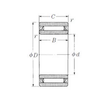 Bantalan NAF609030 NSK