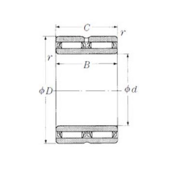 Bantalan NAFW304526 NSK