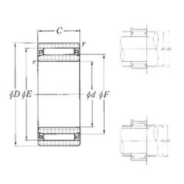 Bantalan NAO-12×24×13 NTN