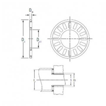 Bantalan NTA-2233 KOYO