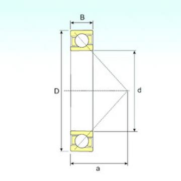 Bantalan 7044 B ISB