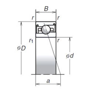 Bantalan 80BER29XV1V NSK