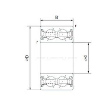 Bantalan 35BD5020DU NSK