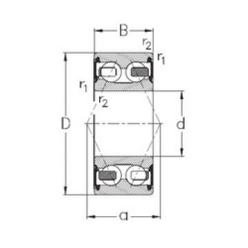 Bantalan 3205-B-2RSR-TV NKE