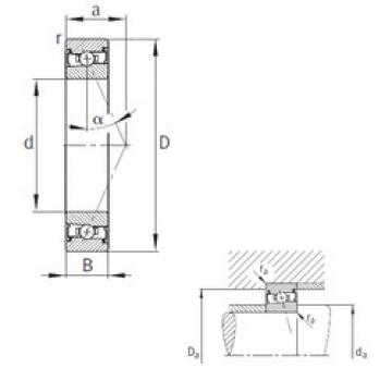 Bantalan HSS7001-E-T-P4S FAG