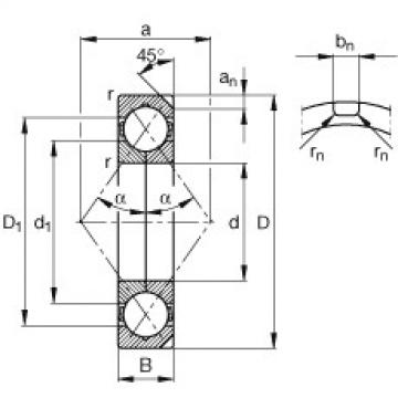 Bantalan QJ221-N2-MPA FAG