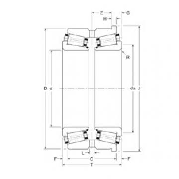 Bantalan 110057X/110098XH Gamet