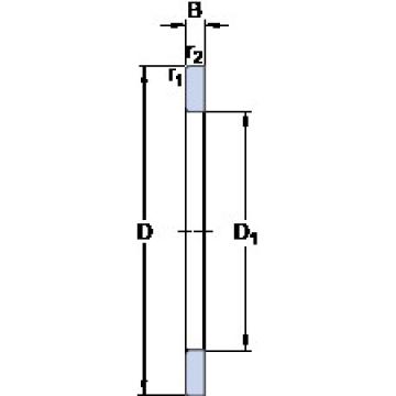 Bantalan GS 81216 SKF