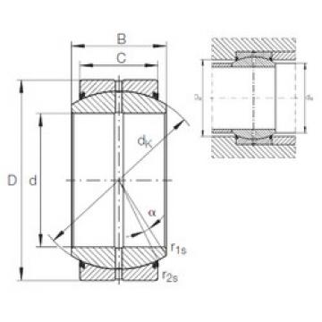 Bantalan GE 80 DO-2RS INA