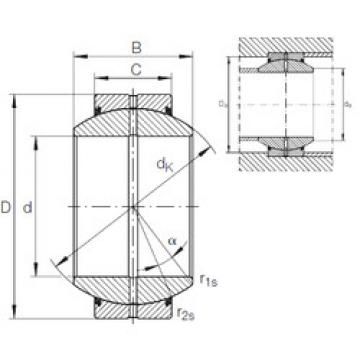 Bantalan GE 70 FO-2RS INA