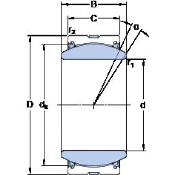 Bantalan GE 70 TXG3A-2LS SKF