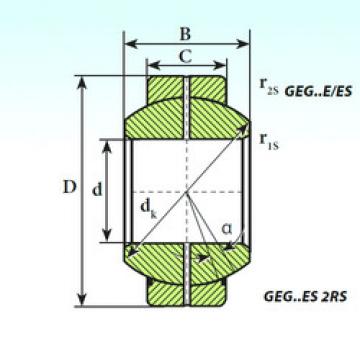 Bantalan GEG 100 ES 2RS ISB