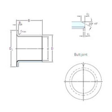 Bantalan PCMF 252821.5 E SKF