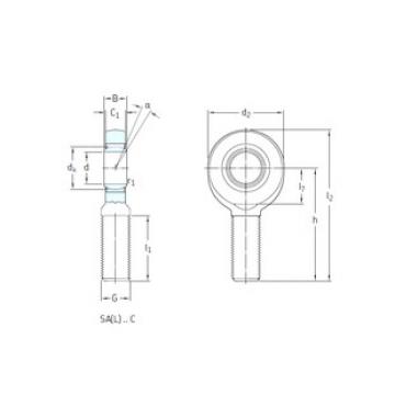 Bantalan SAL17C SKF