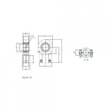 Bantalan SILQG 160 ES SKF