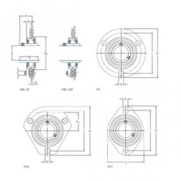 Bantalan PF 25 RM SKF