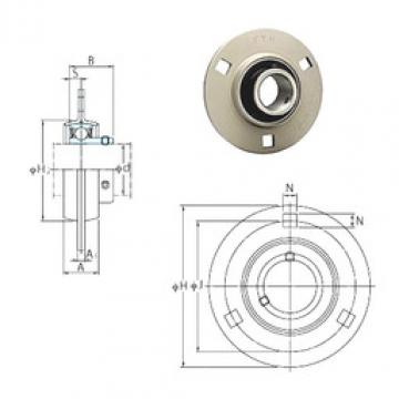 Bantalan SBPF205-15 FYH